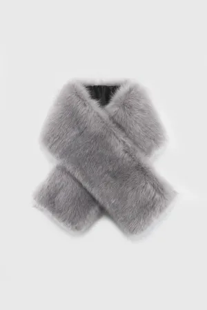 66.9" Faux Fur Collar Wrap