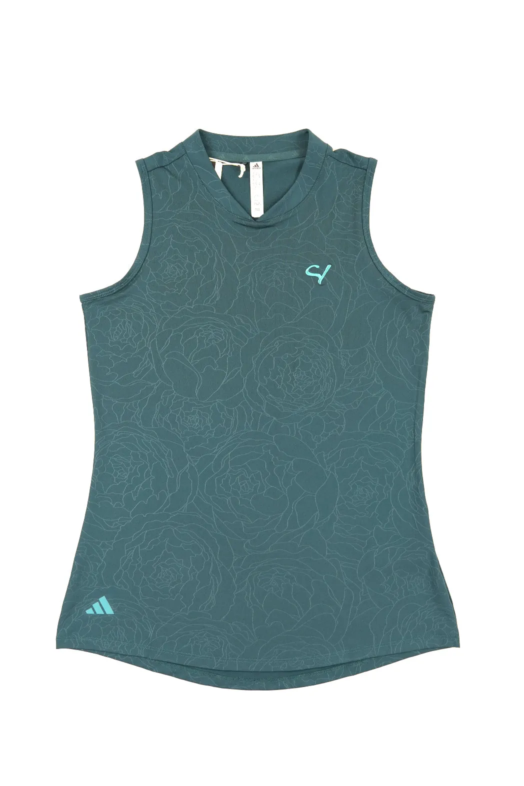 Adidas Embossed Sleeveless Polo