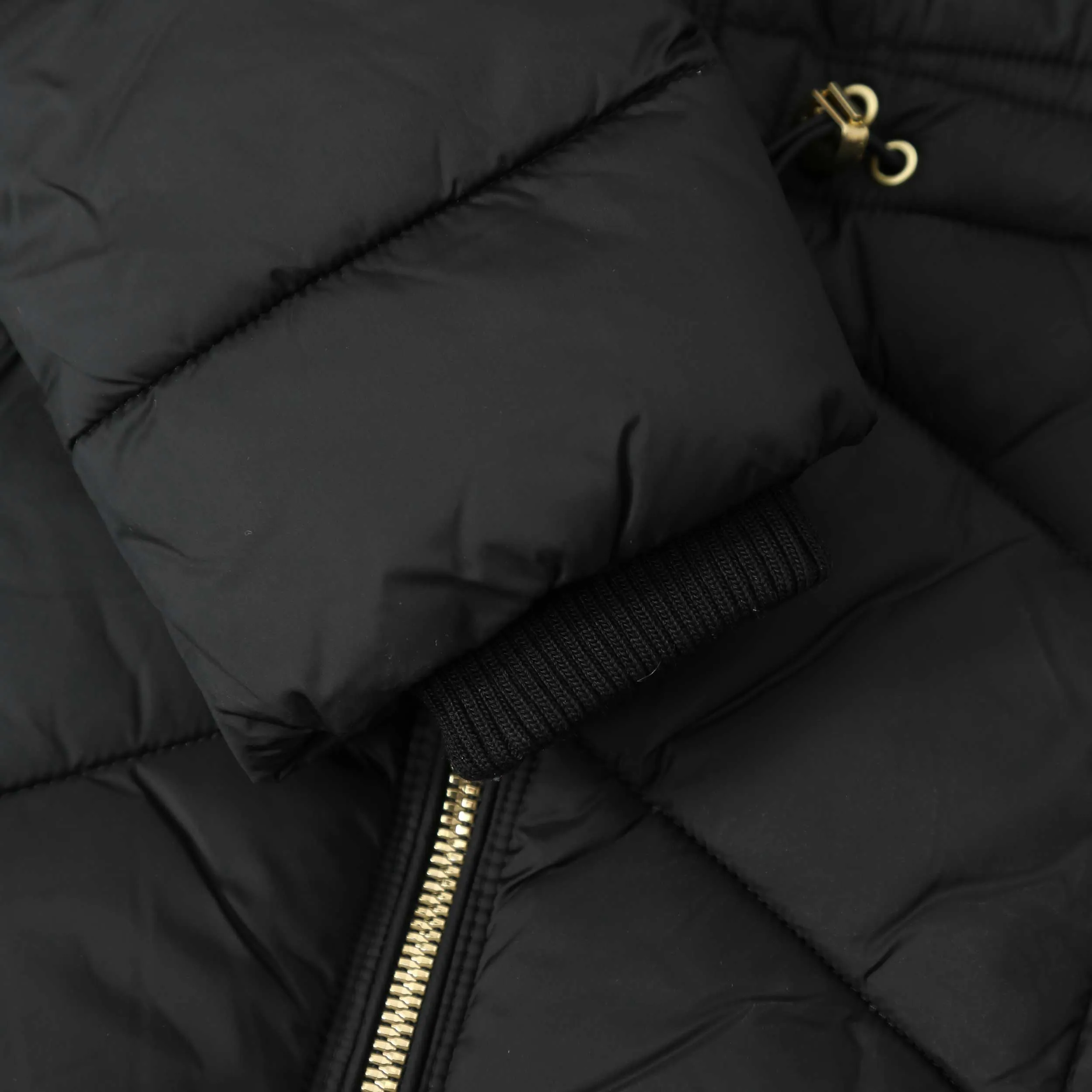 Barbour Island Ladies Quilted Jacket in Black