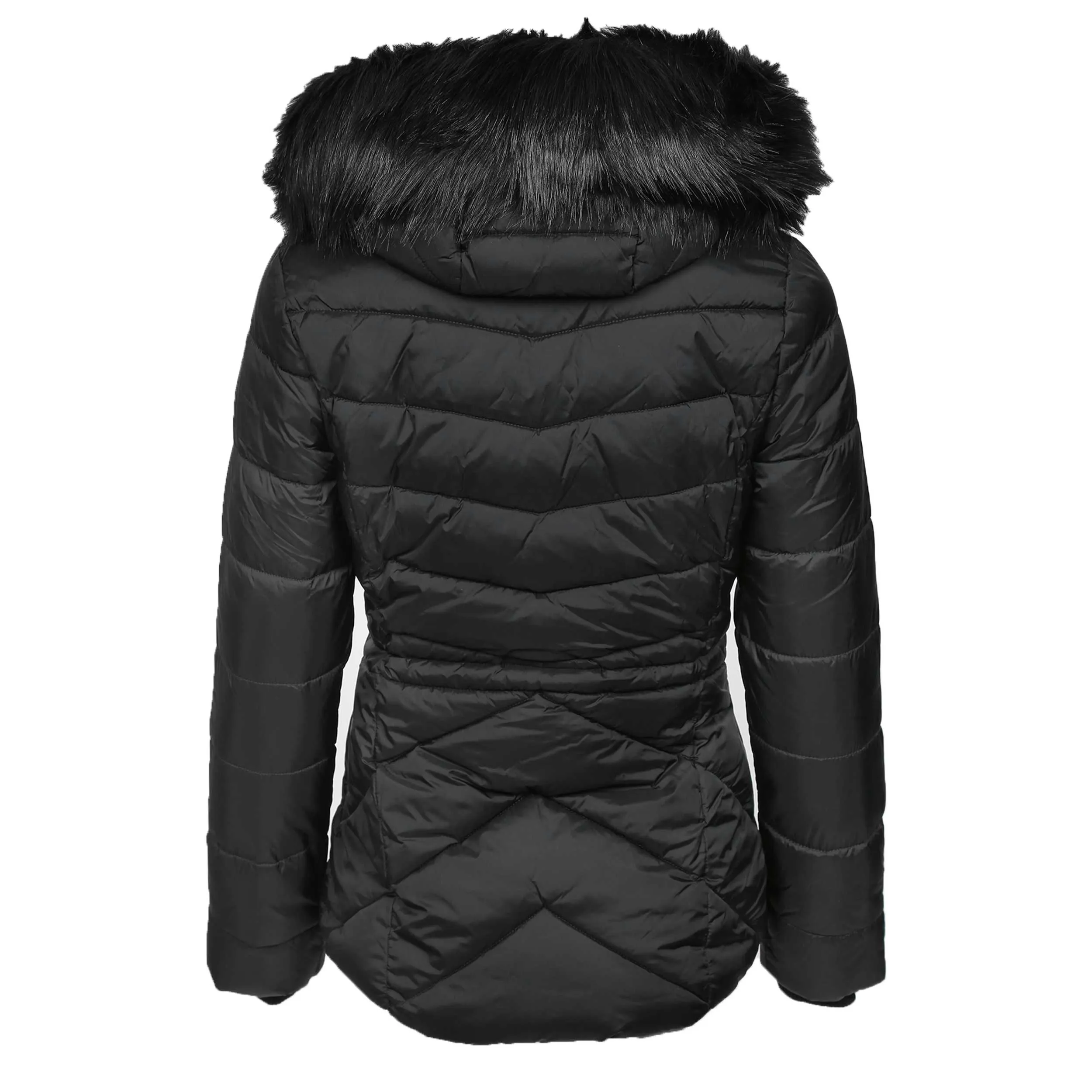 Barbour Island Ladies Quilted Jacket in Black