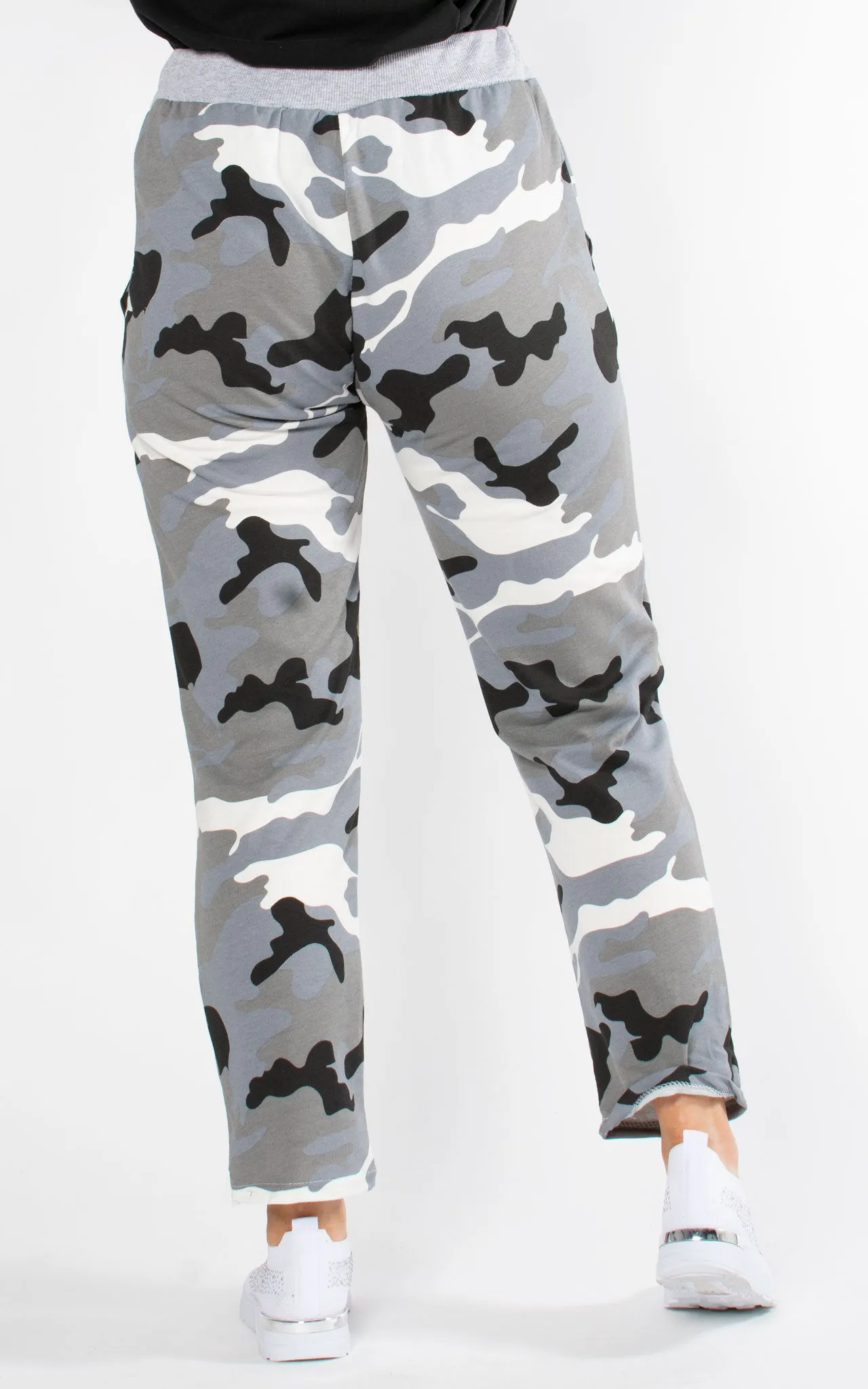 Basic Jogger | Grey Camo