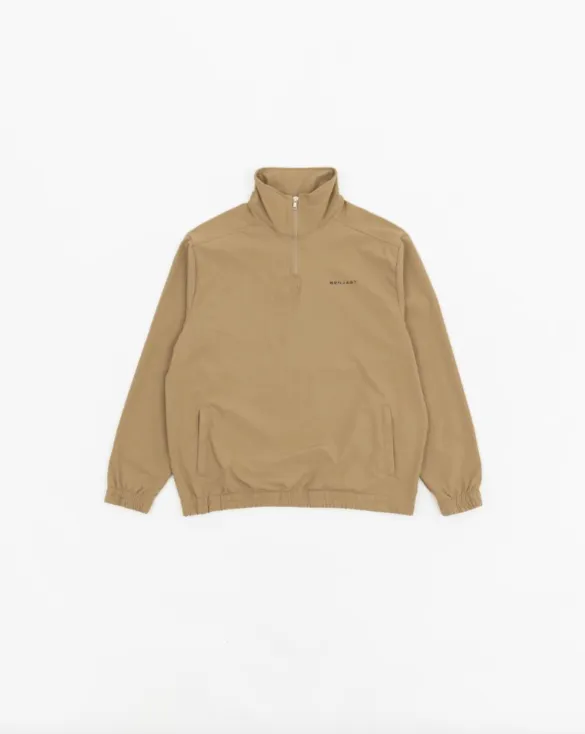 Benjart Nylon Quarter Zip - Sand