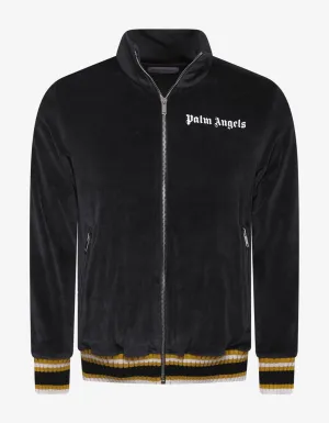 Black & Yellow Chenille Track Jacket -