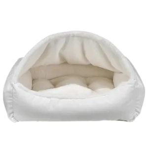 Bowsers Canopy Dog Bed Dream Fur Winter White