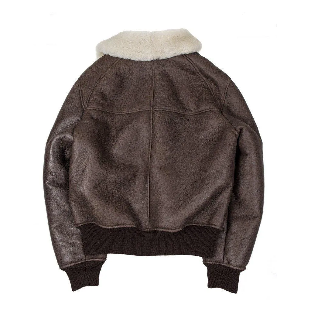 Brown B-26 Shearling Jacket