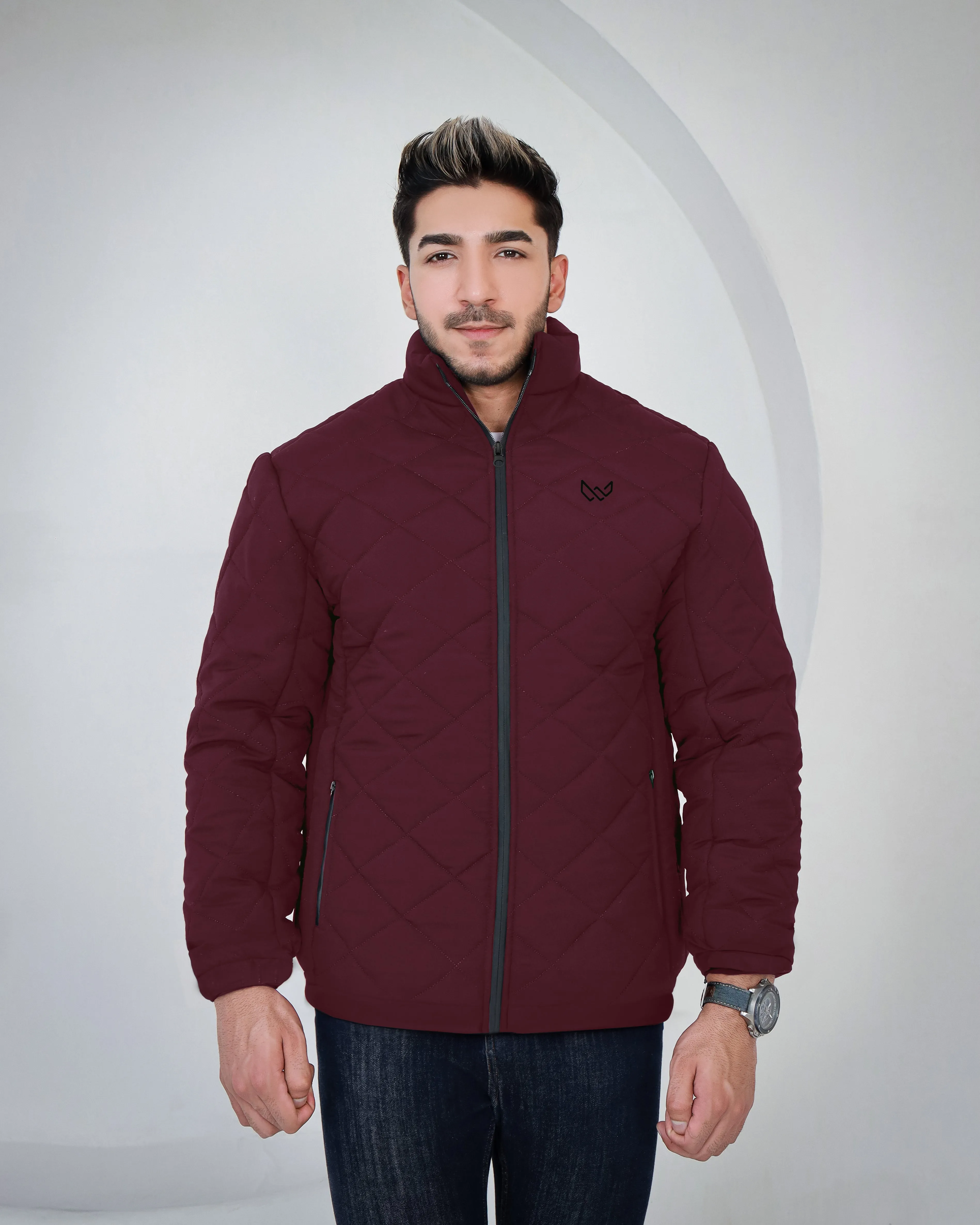 Bubble Jacket - Maroon