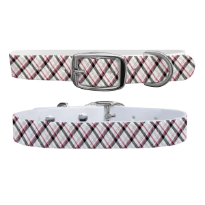 C4 Dog Collar (Avery Plaid Black)