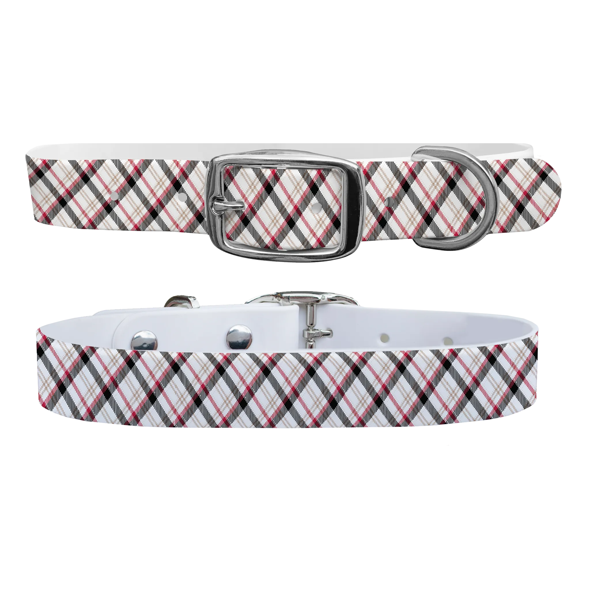 C4 Dog Collar (Avery Plaid Black)