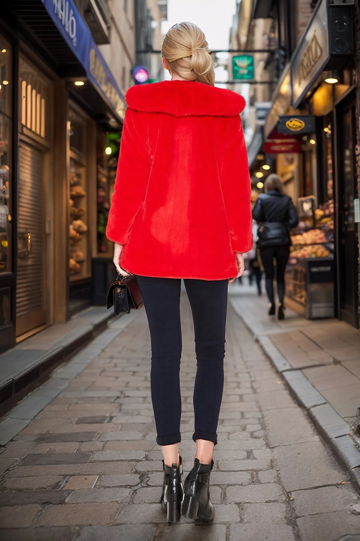 CARA COAT (RED)-CVJ1952