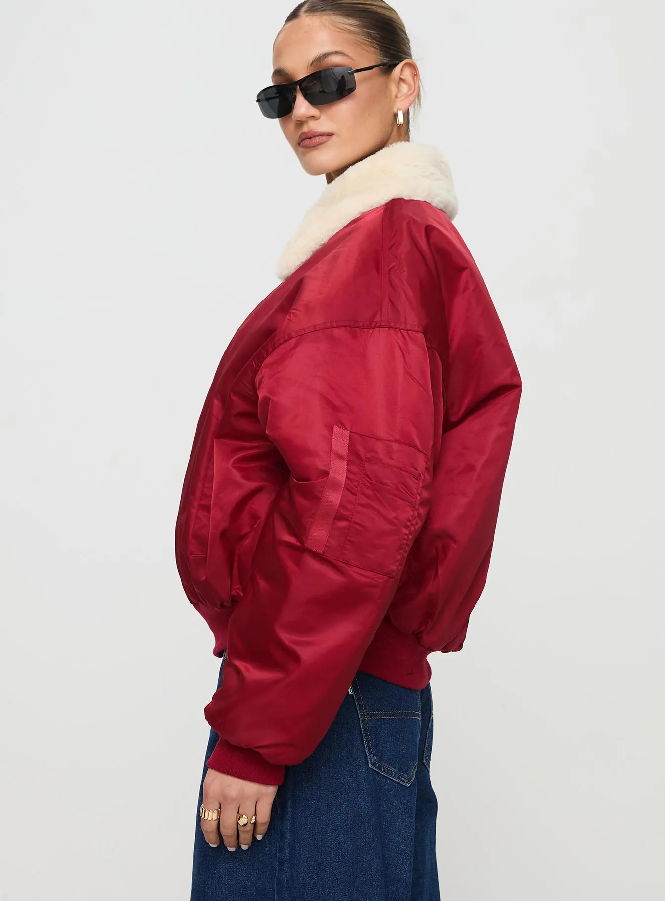 Carla Puffer Jacket Mulberry