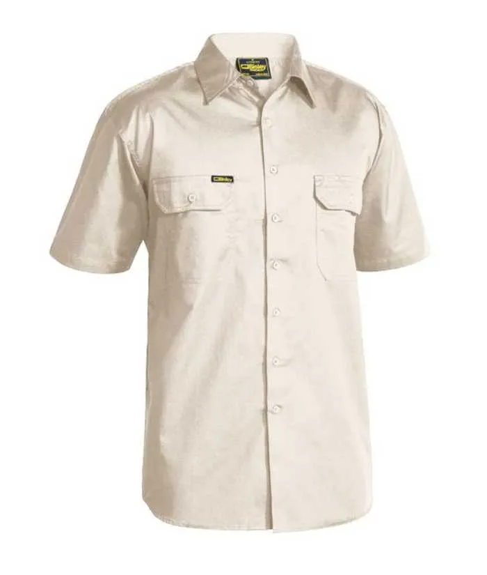 Cool Lightweight Drill Short Sleeve Shirt