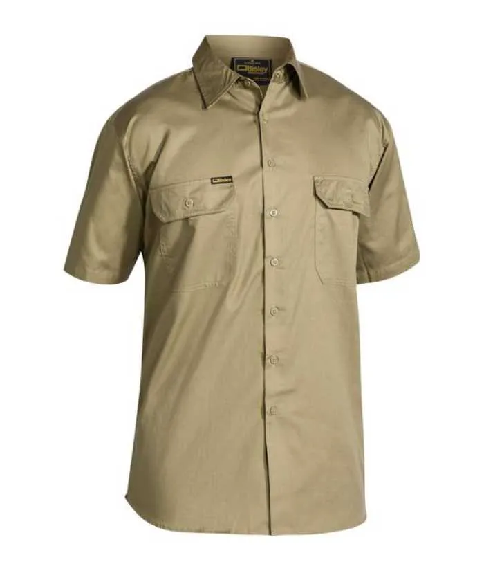 Cool Lightweight Drill Short Sleeve Shirt