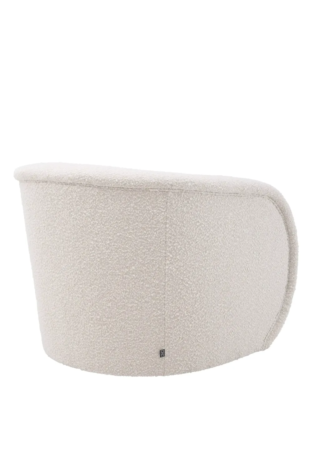 Cream Bouclé  Swivel Chair | Eichholtz Cristo