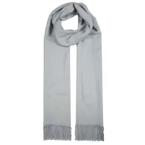 Dents Plain Pashmina Scarf - Slate Grey