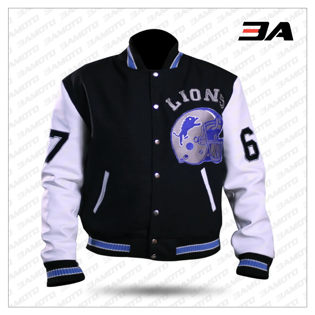 Eddie Murphy 1967 Detroit Lions Varsity Jacket