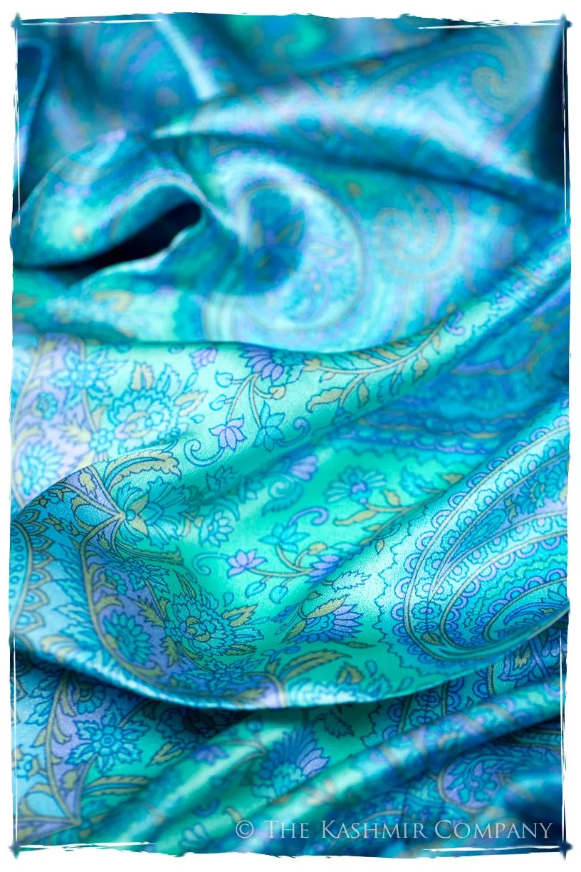 Eleanor of Aquitaine Cashmere Square Silk Scarf