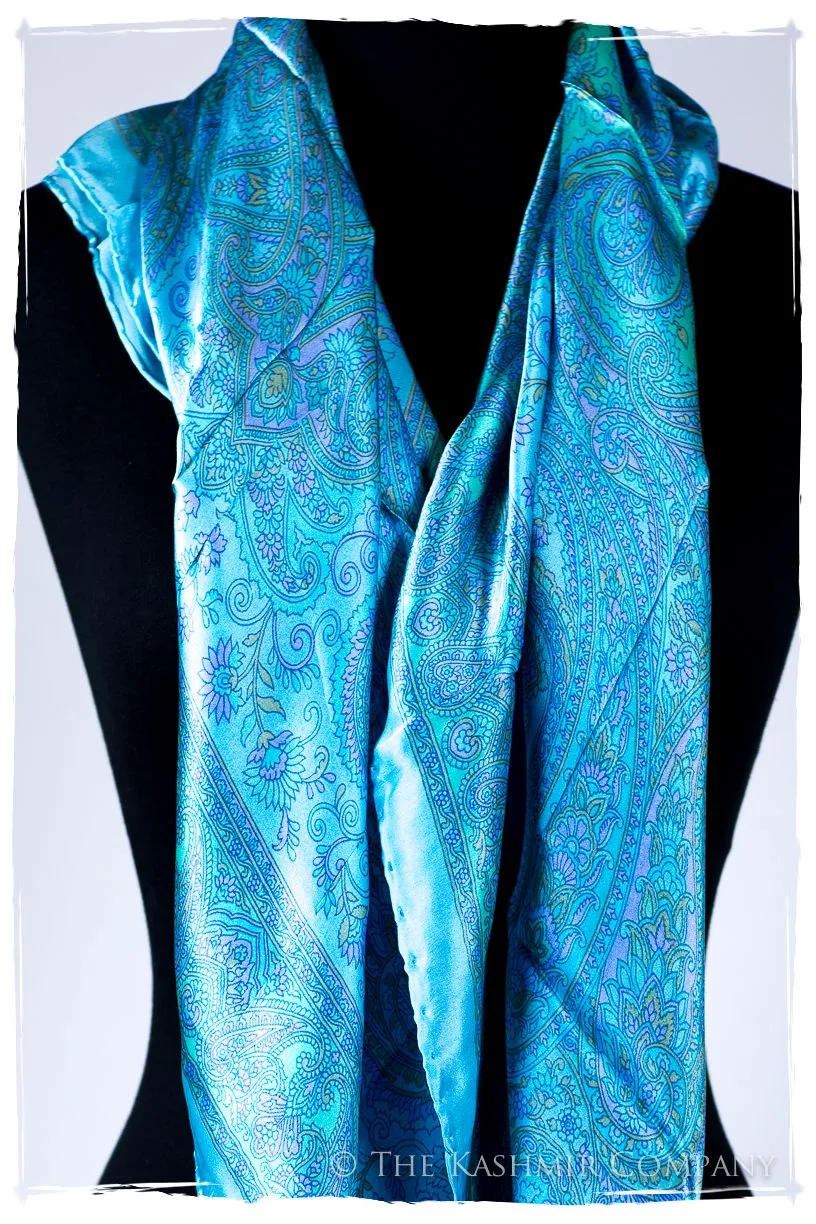 Eleanor of Aquitaine Cashmere Square Silk Scarf