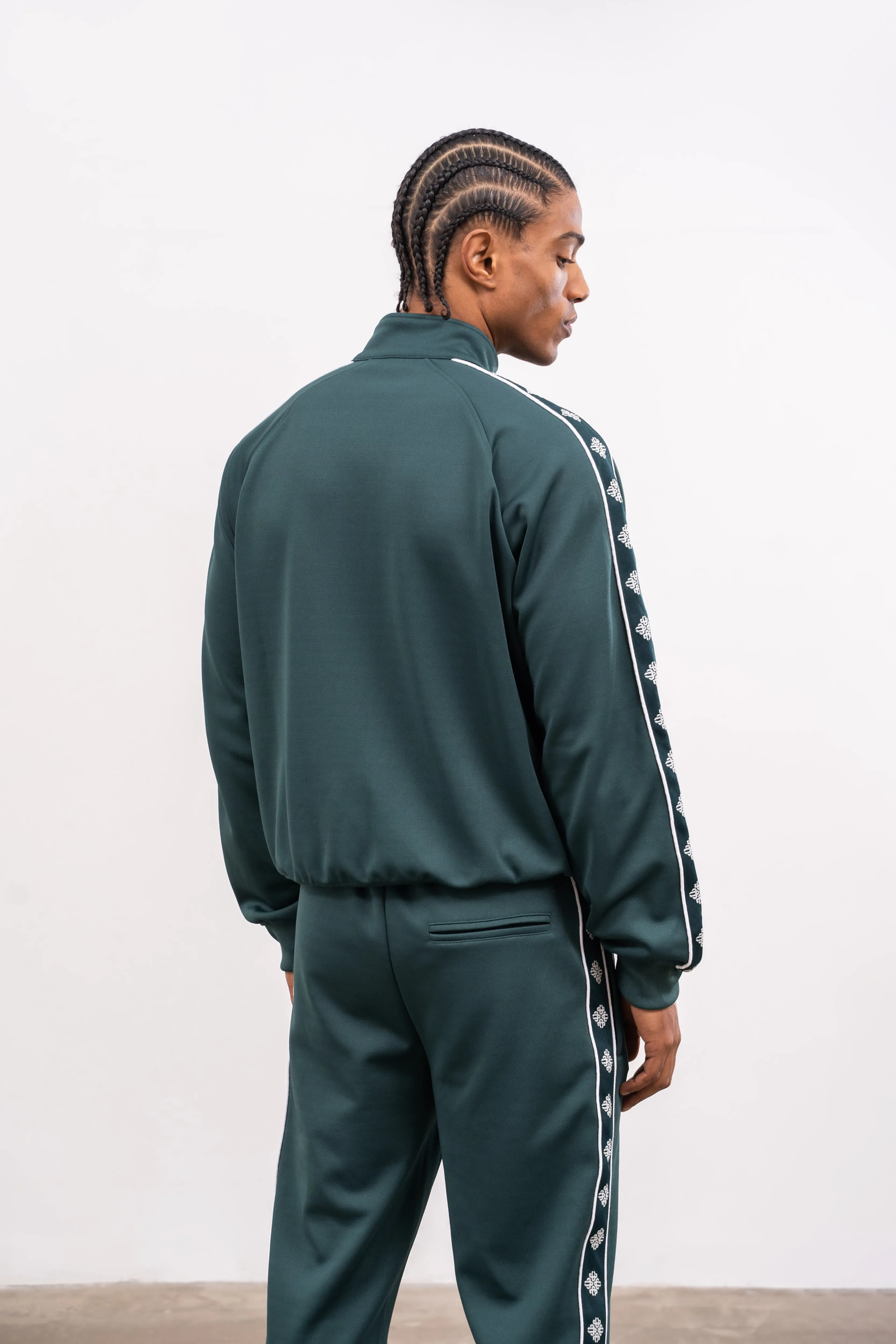 EMBLEM TRACK JACKET - GREEN