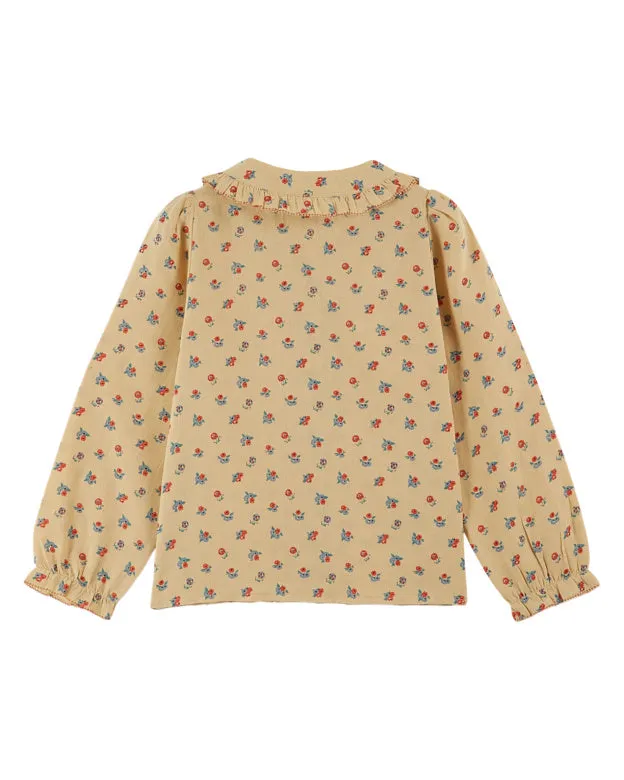 Emile et Ida Sand Poppy Blouse