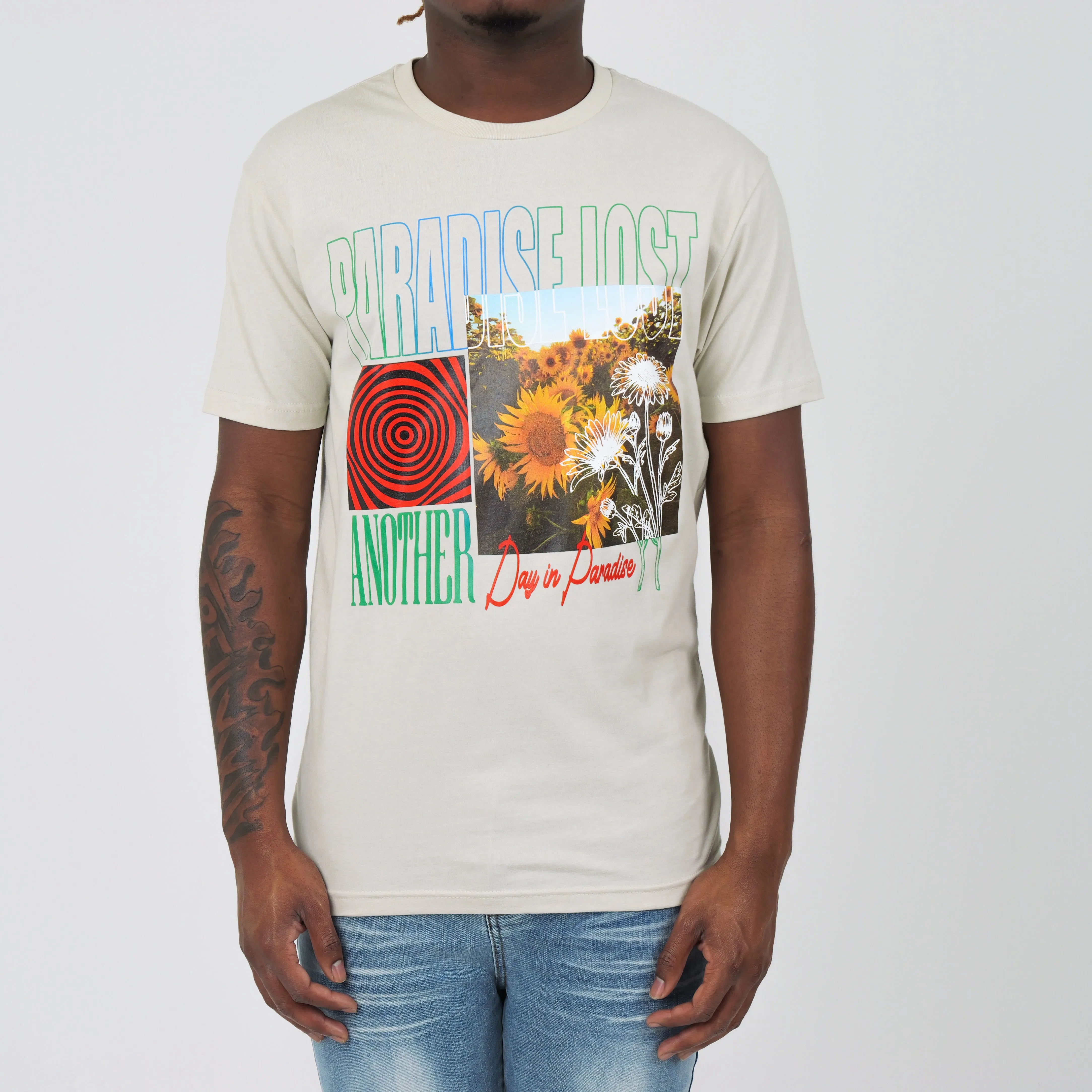 FIELD OF PARADISE TEE SAND