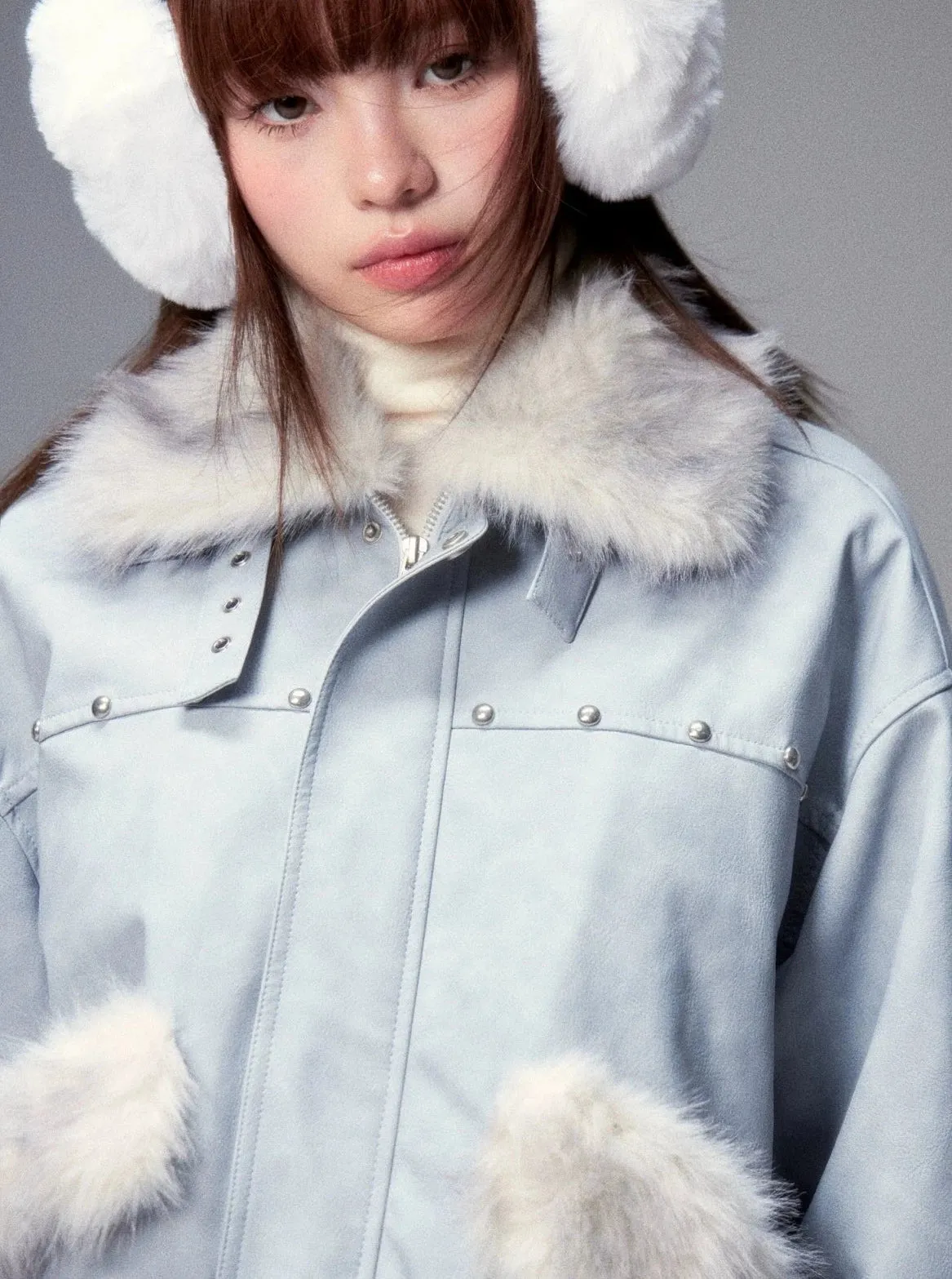 Fur Collar Sweet Jacket