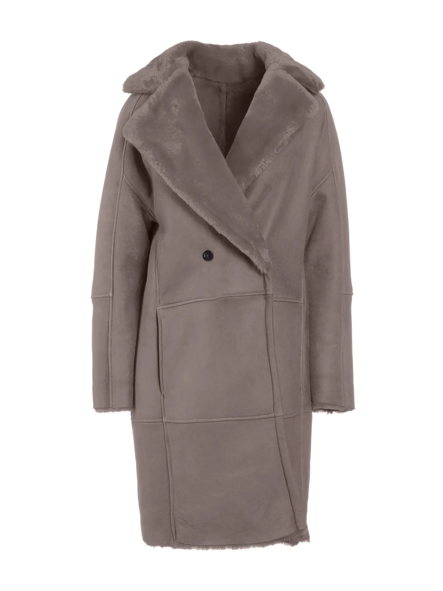 Gaia Italian Merino Shearling Sheepskin Coat