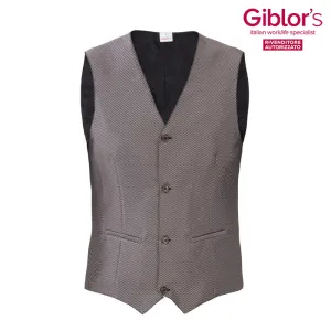 Gilet Cora, colore Jeans Blu - Giblor's