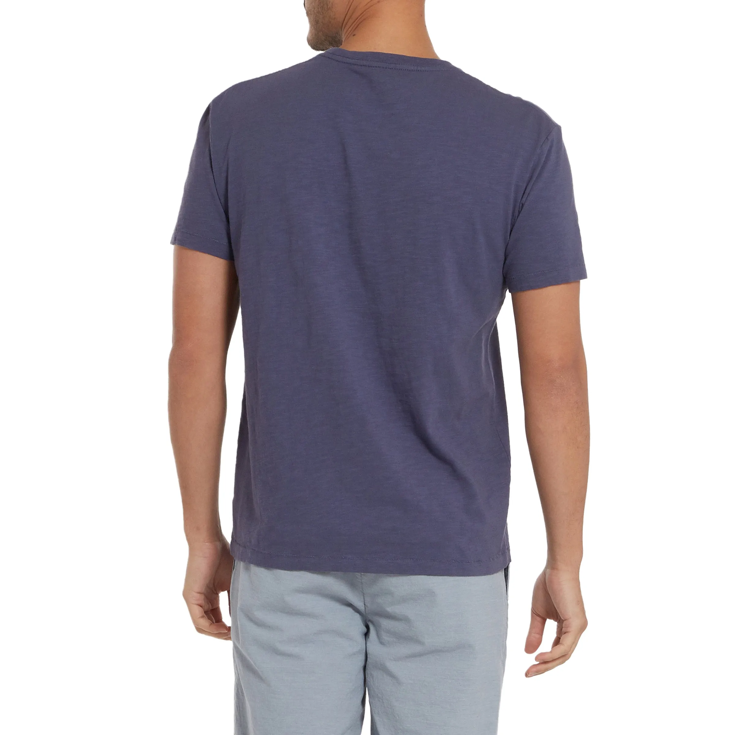 Grayers Print Tee - Night Shadow Blue