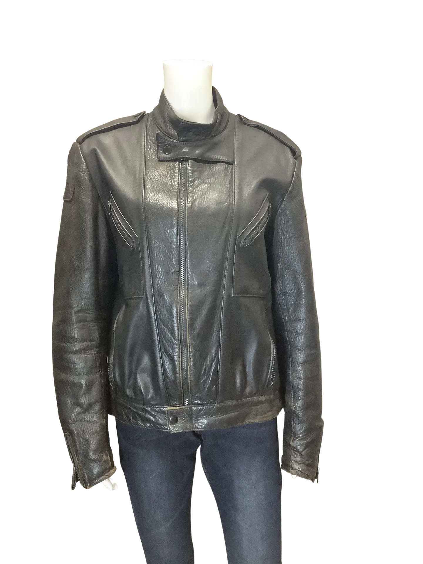 Harley Davidson Women's Bomber Jacket Brown Size: 40