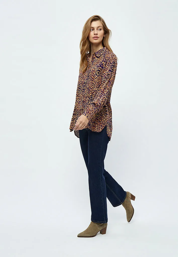 Harmonia Shirt - Warm Sand Print