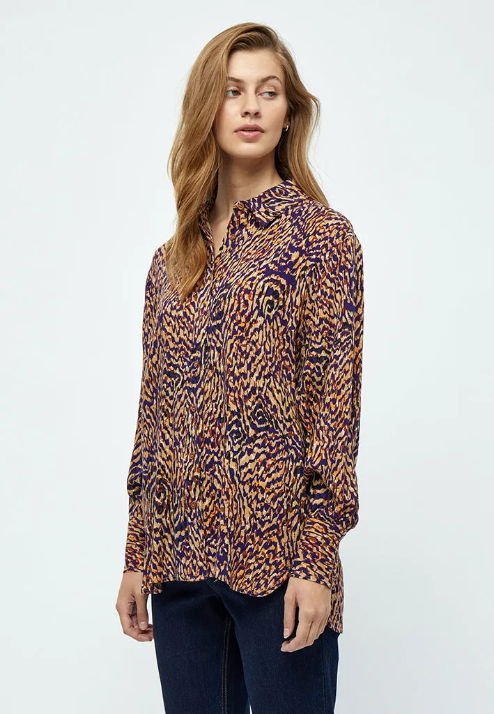 Harmonia Shirt - Warm Sand Print