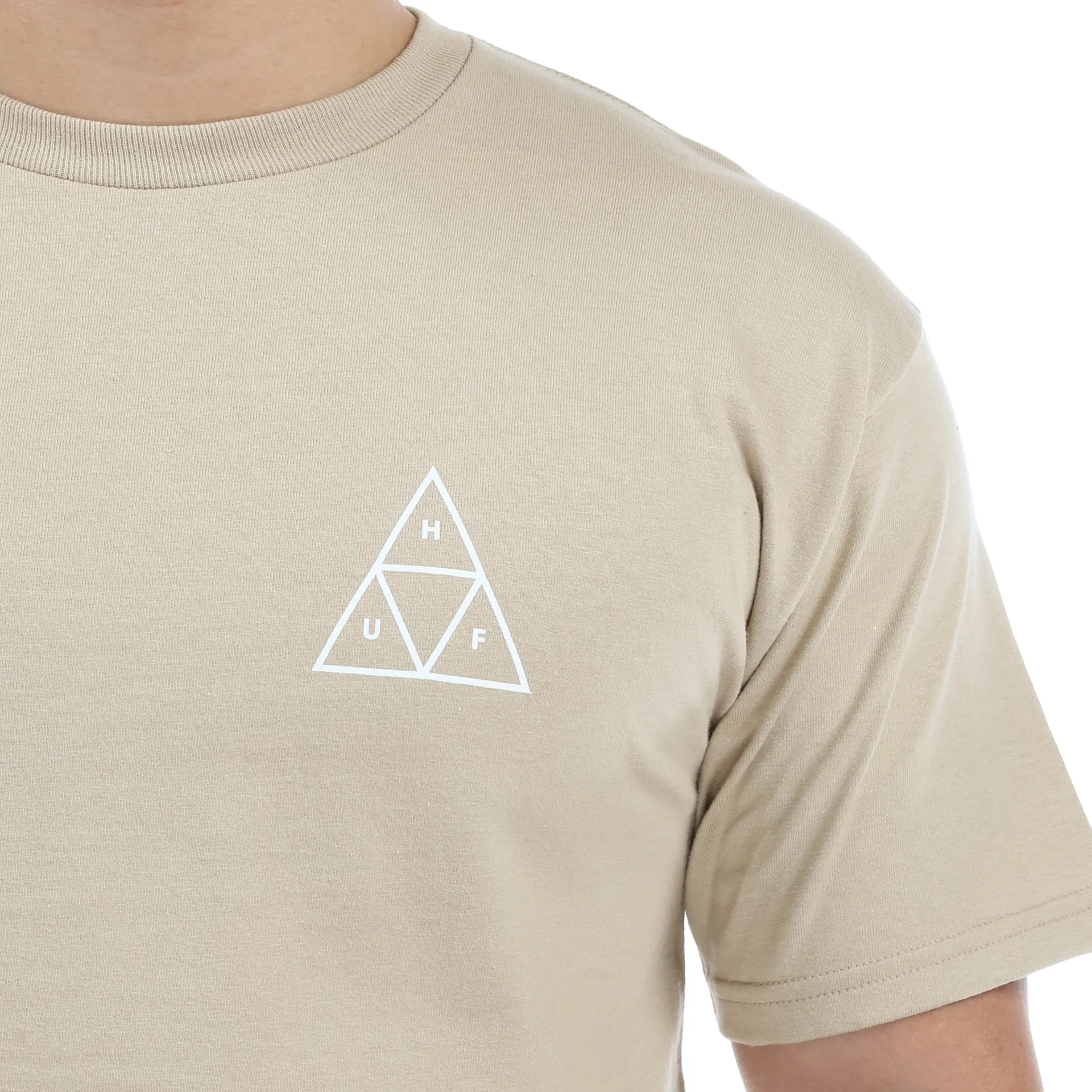 Huf Ambush Triple Triangle Tee - Sand