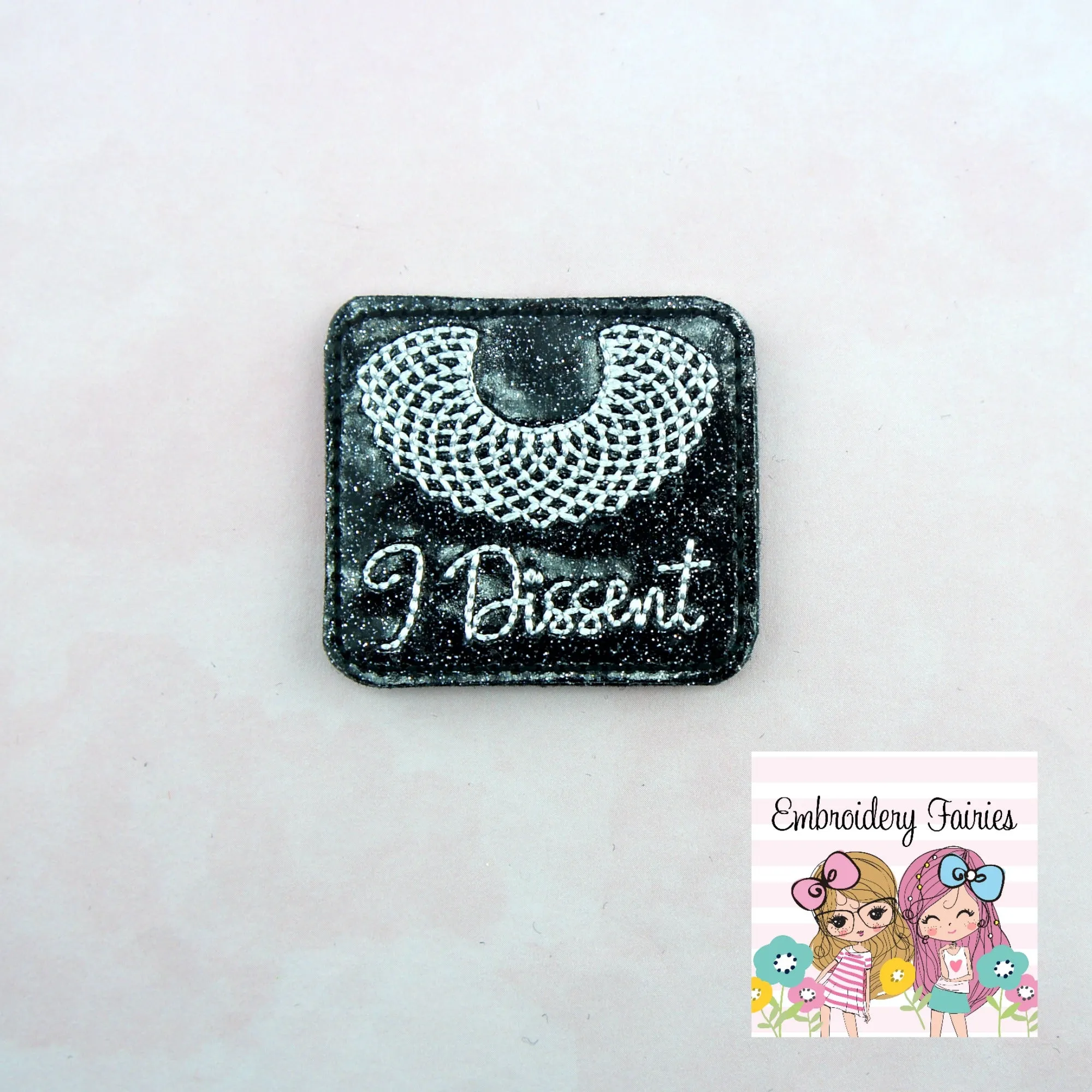 I Dissent Collar Feltie Design