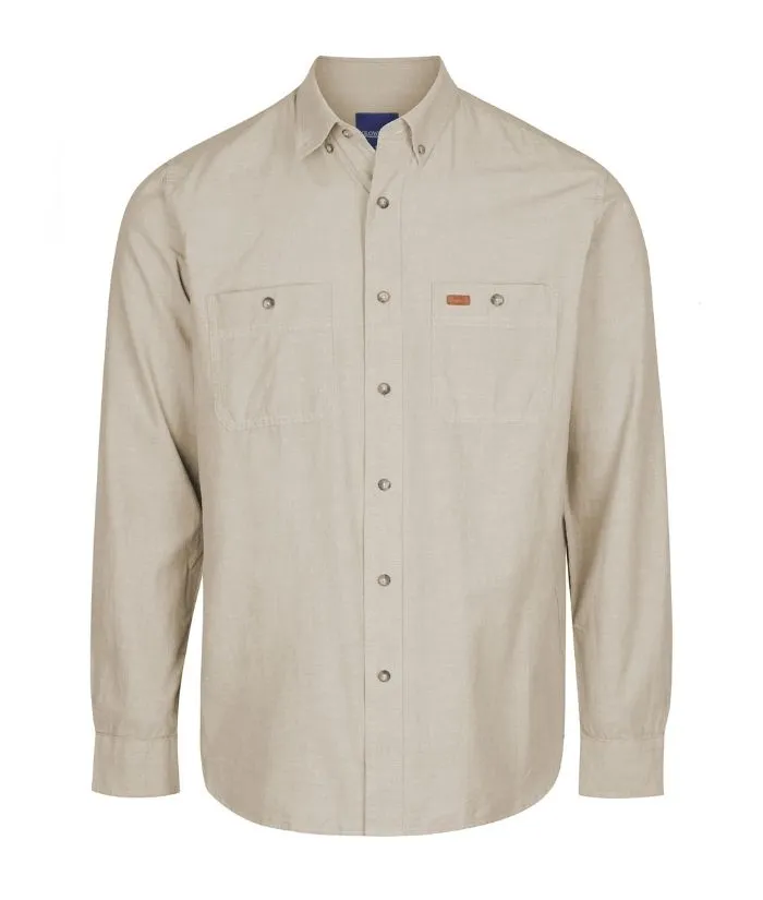 Icon Mens Long Sleeve Work Shirt