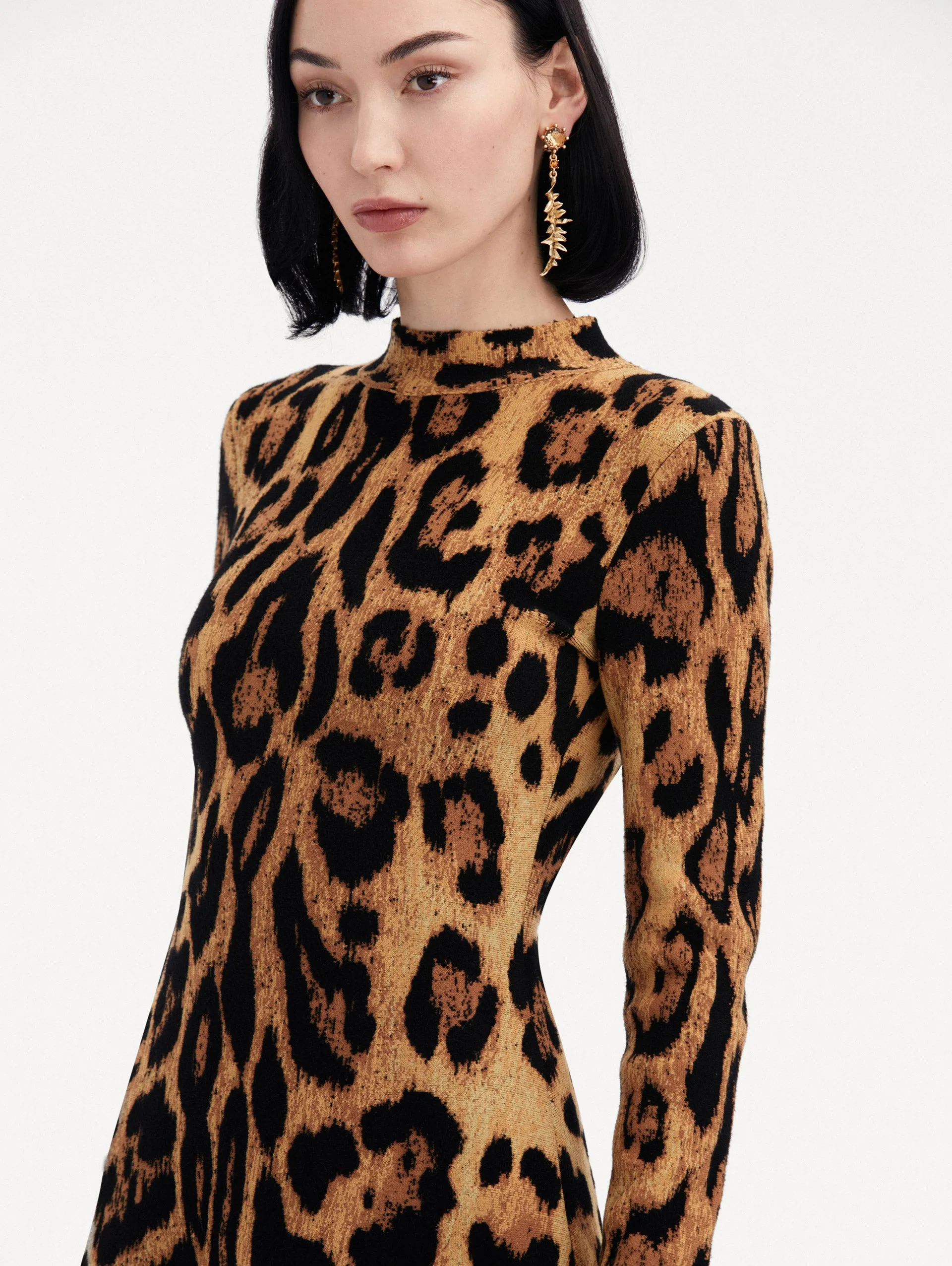 Jaguar Jacquard Dress