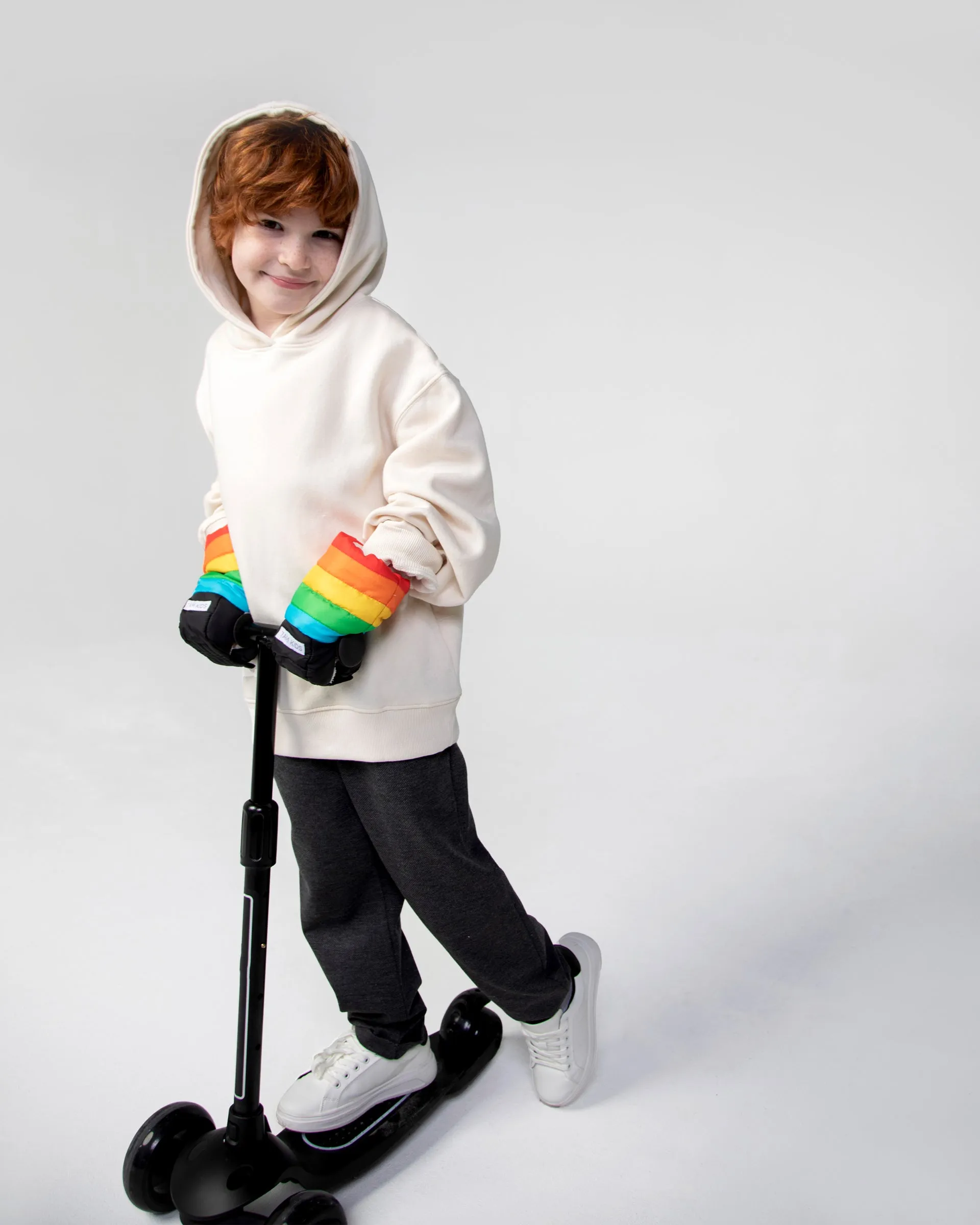 Kids Scooter Warmmuffs - Rainbow