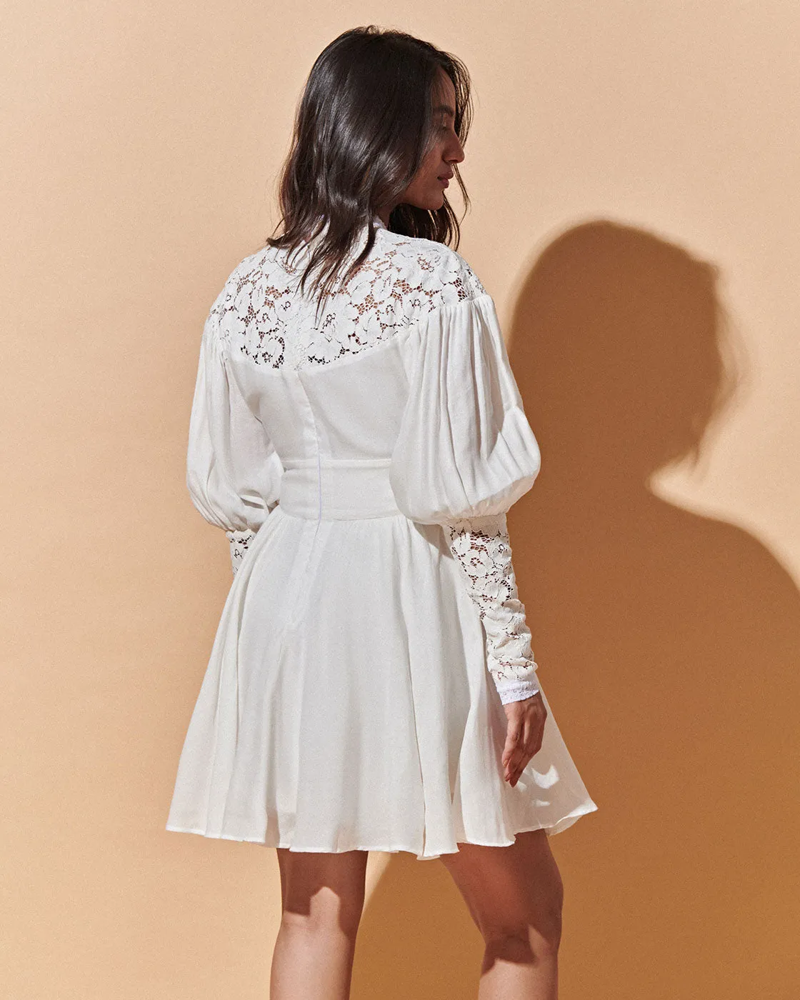 LACE MINI DRESS