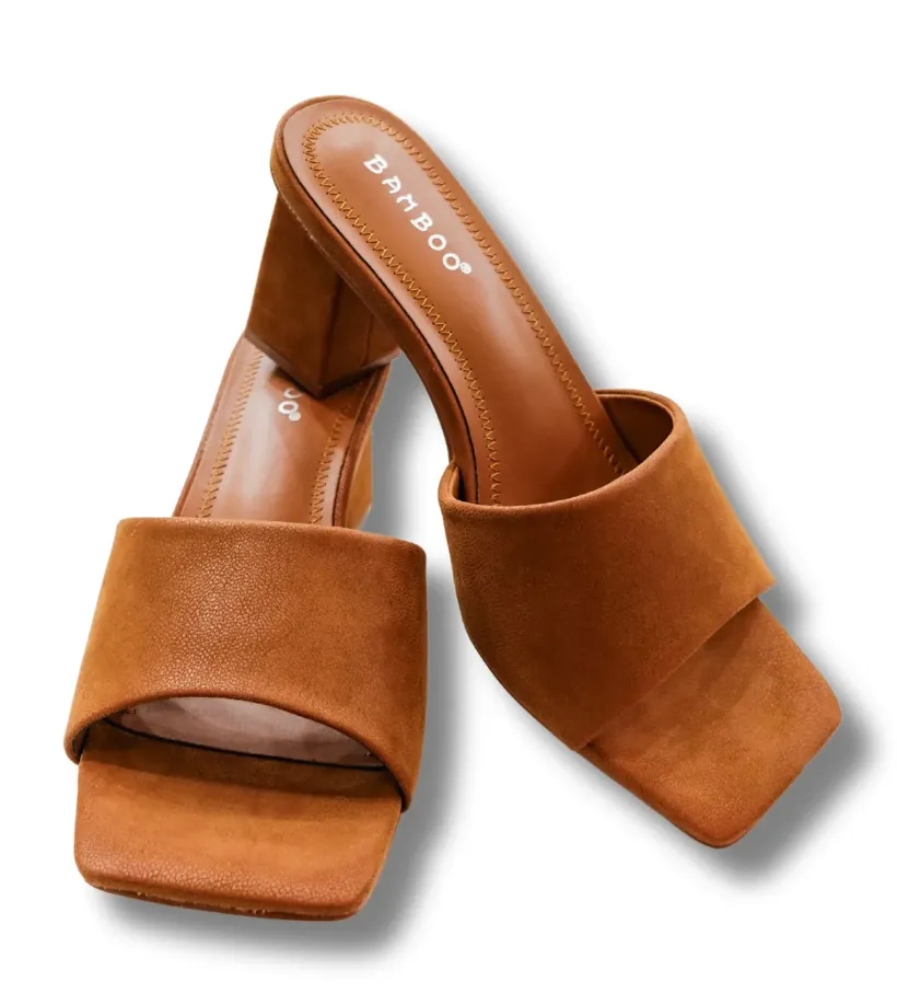 Lani - Suede Block Heel