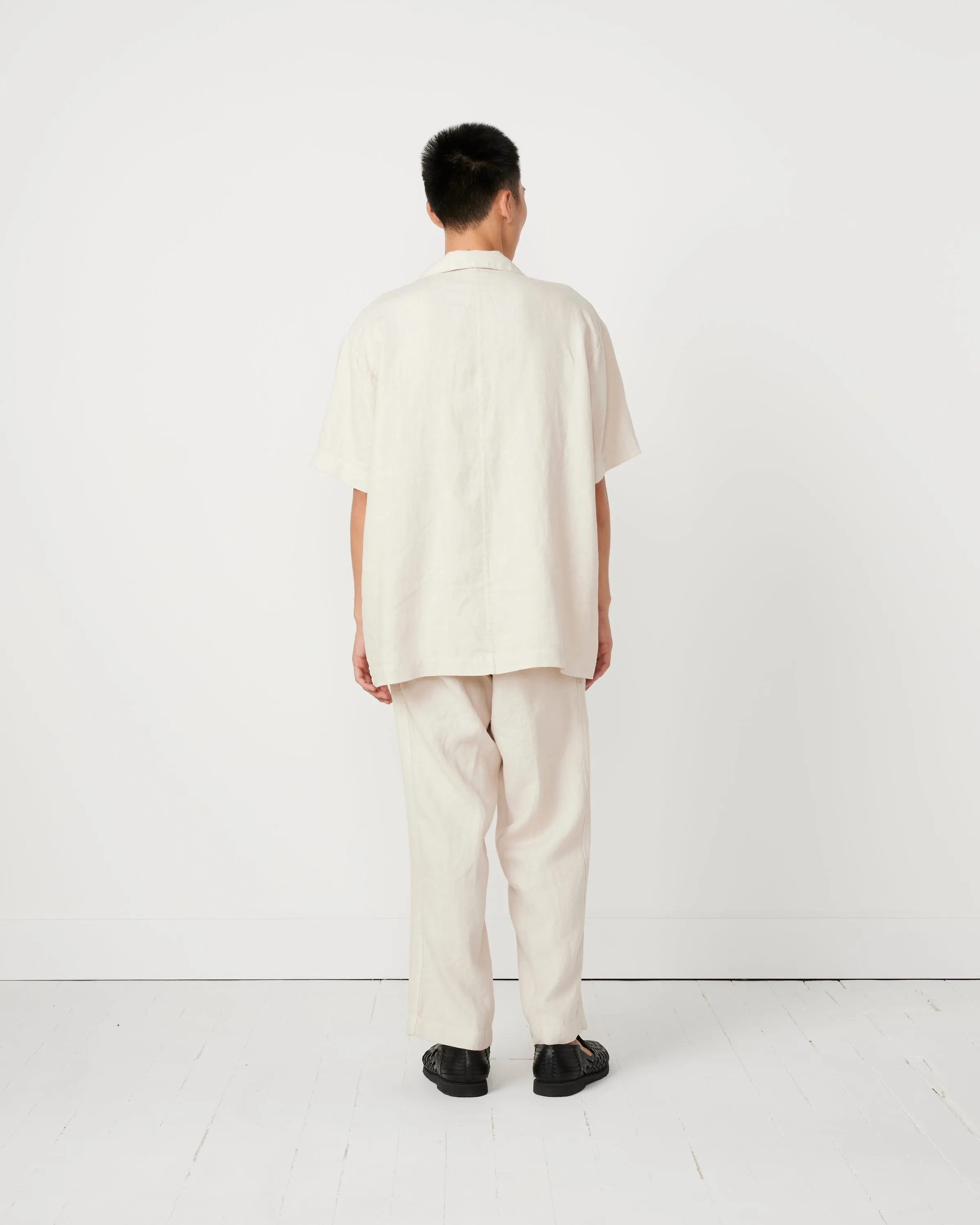 Linen Haus Shirt in Sand