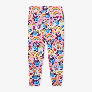 Lisa Frank® Panda Painter French Terry Joggers