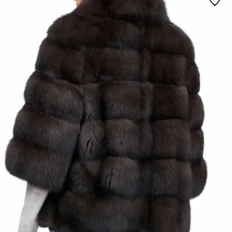 Luxury Women's High Street Fashion Fur Coat