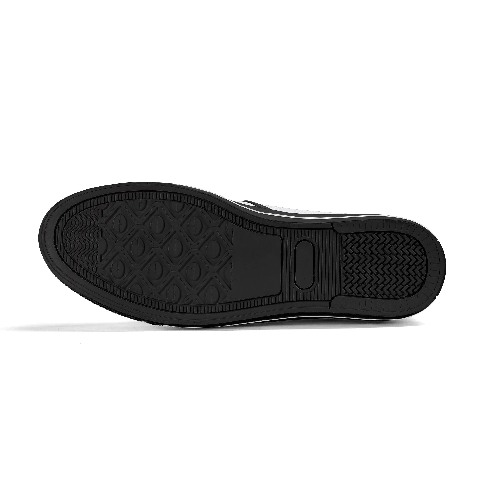 Mens Autumn Leaves Rubber Slip On Shoes