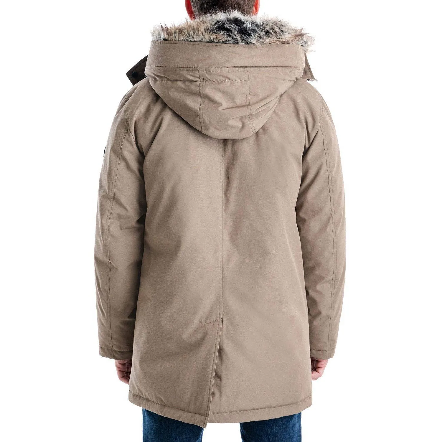 Michael Kors Men's Heavyweight Hooded Snorkel Parka Coat