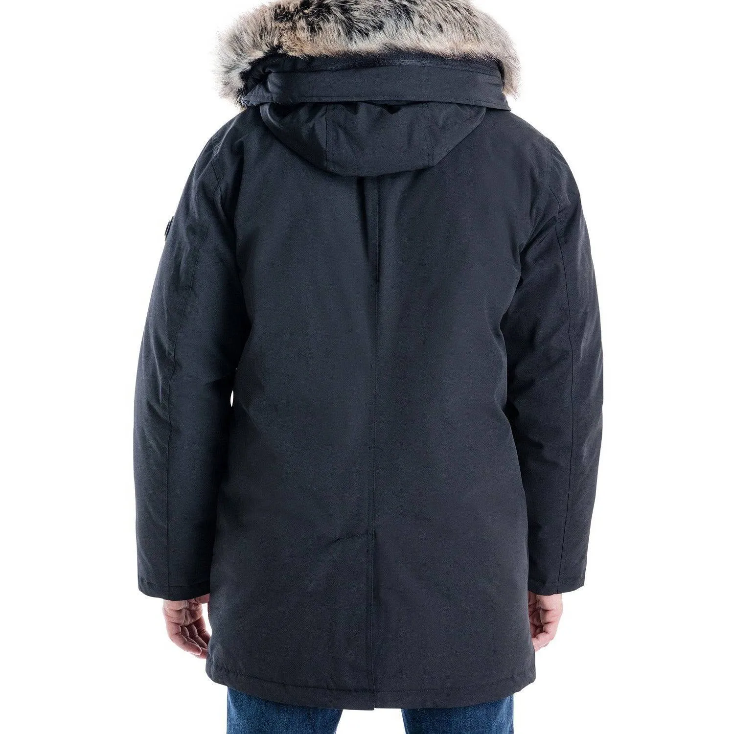 Michael Kors Men's Heavyweight Hooded Snorkel Parka Coat