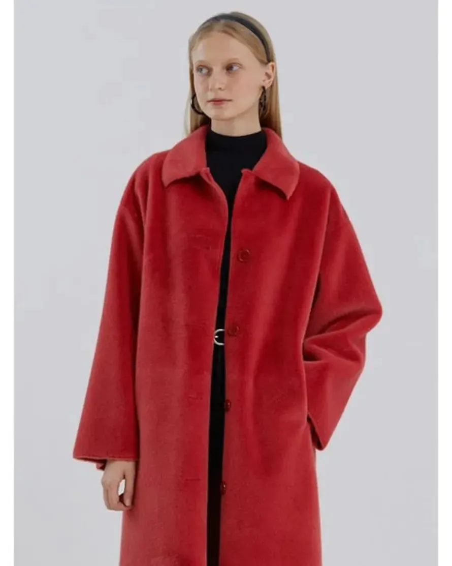 Molliolli / Lungo Coat / Cranberry