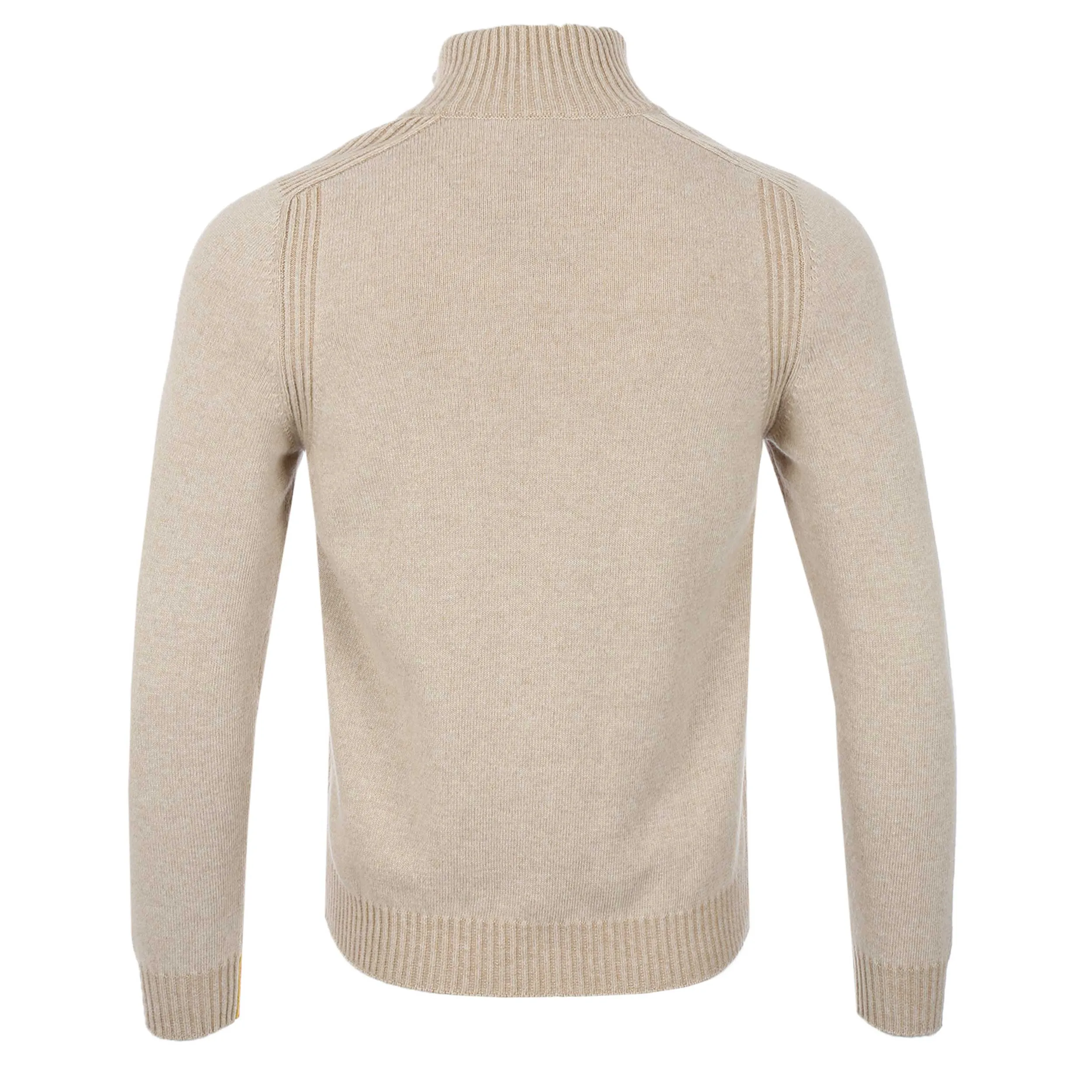 Paul Smith Zip Neck Knitwear in Sand