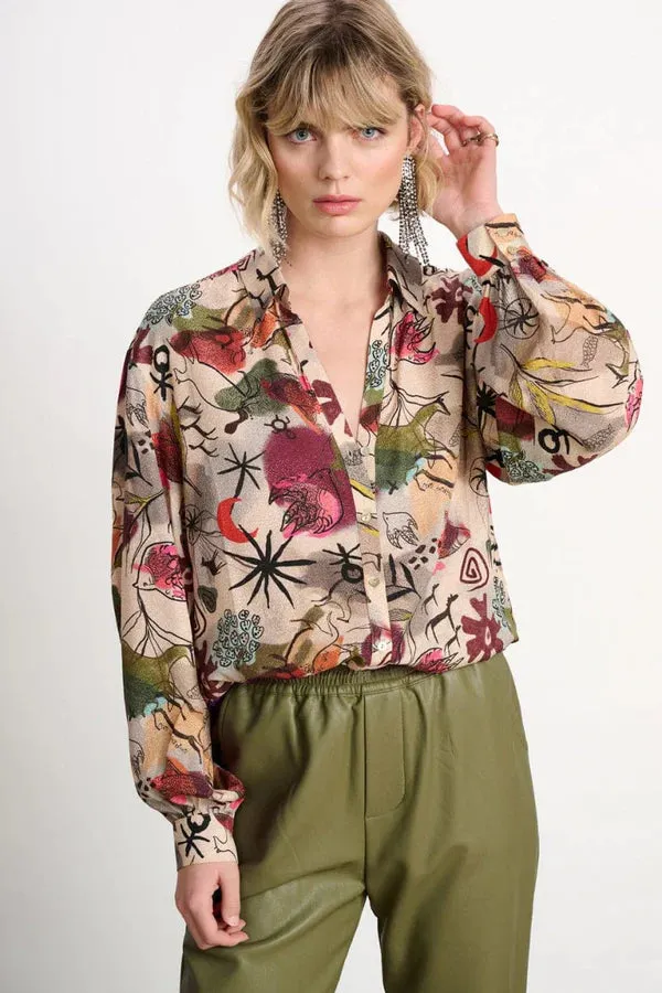 POM BLOUSE | Fantastique Sand