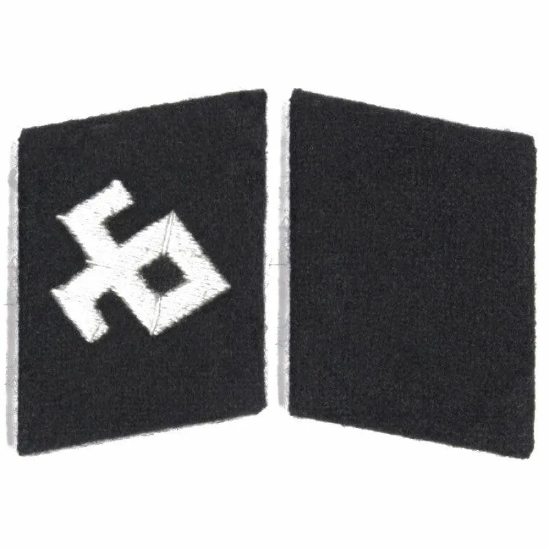 Prinz Eugen Collar Tabs – Military Insignia with Odal Rune Design