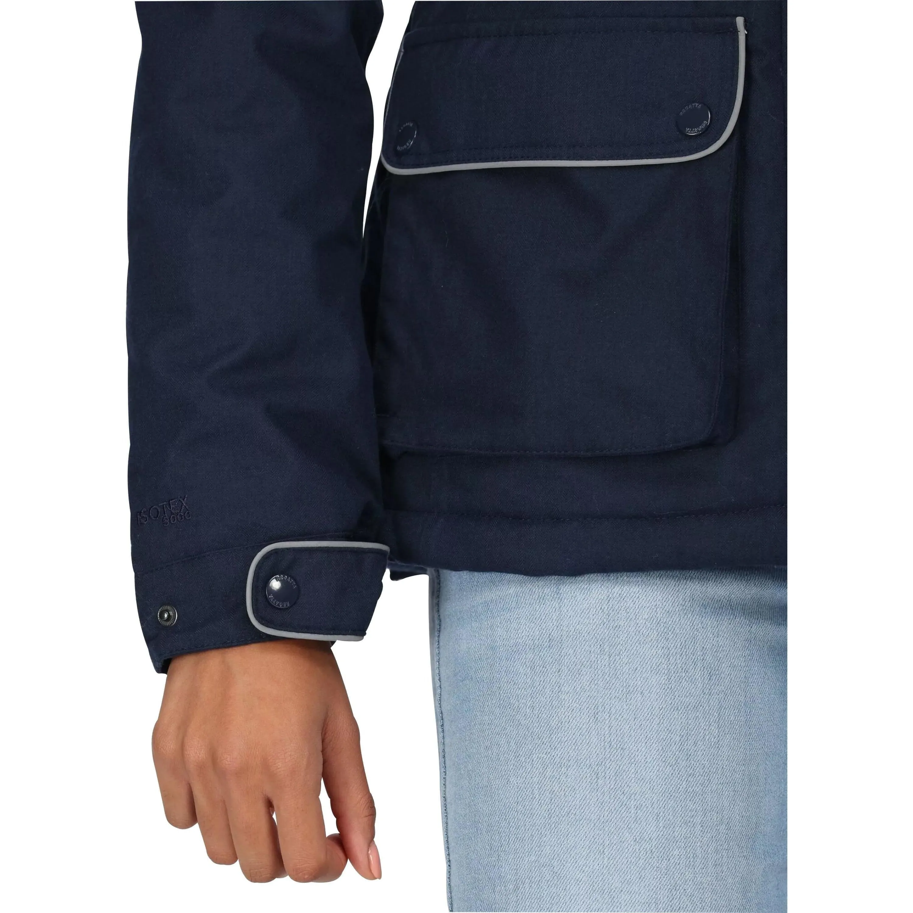 Regatta Linnette Insulated Womens Waterproof Jacket - Navy