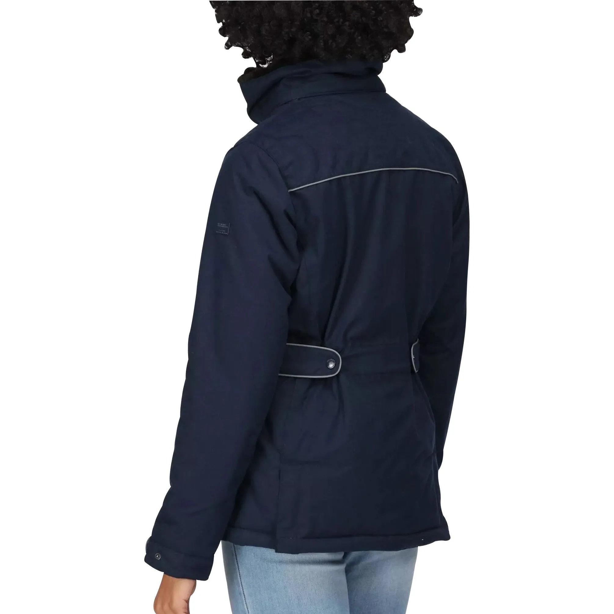 Regatta Linnette Insulated Womens Waterproof Jacket - Navy